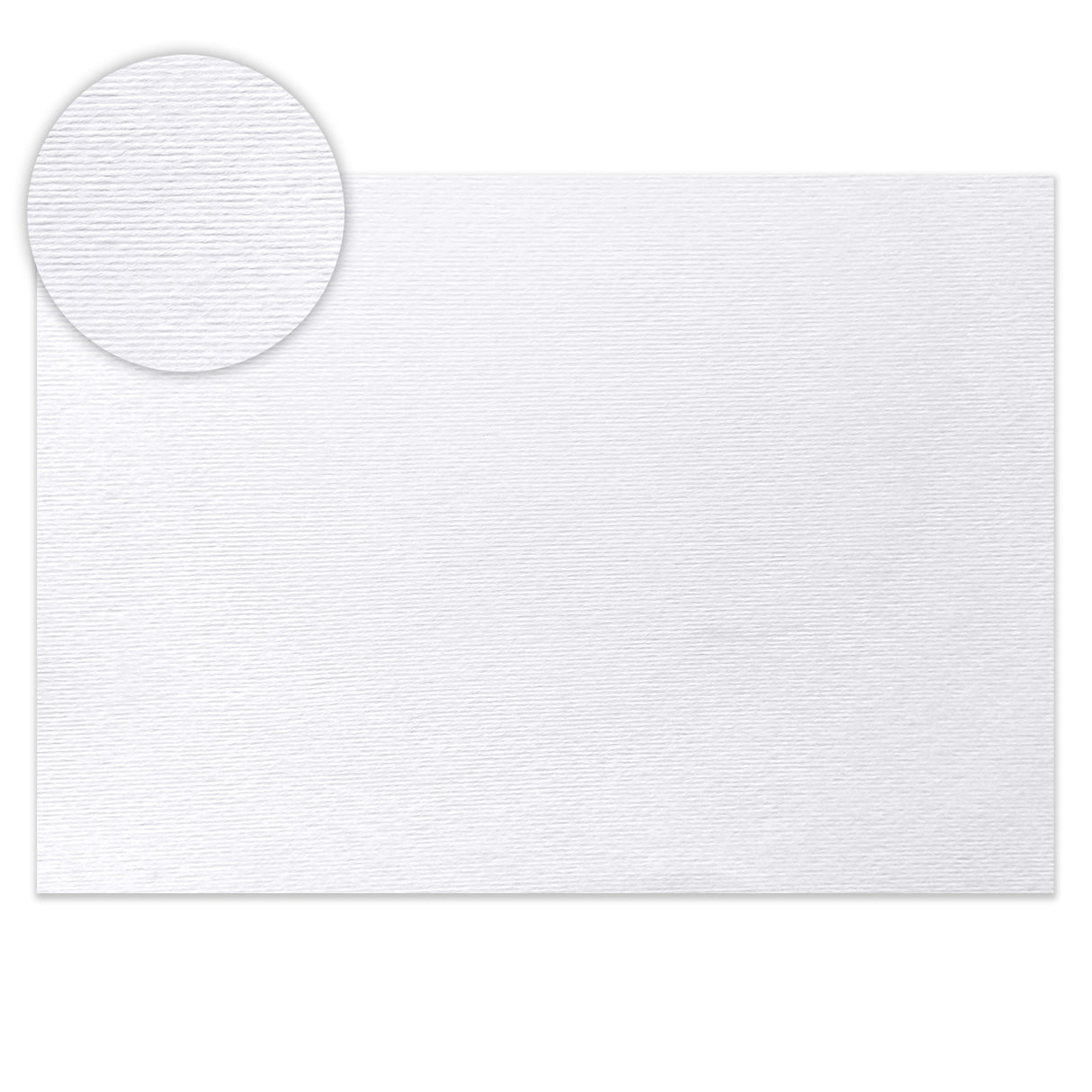 Carte en papier vergé blanc 300gr