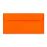 Enveloppe orange néon 110x220 mm (DL)