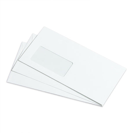 Enveloppe à fenêtre Opaline 110×220 mm (DL) – Lot de 100 pièces
