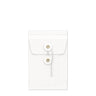 String & Washer Gusset Envelopes White 162 x 114 x 25 mm (C6)