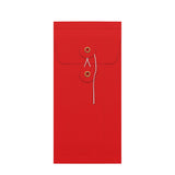 Enveloppes à soufflet à rondelle et ficelle - Fermeture Japonaise