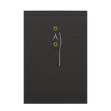 Enveloppes à soufflet à rondelle et ficelle - Fermeture Japonaise