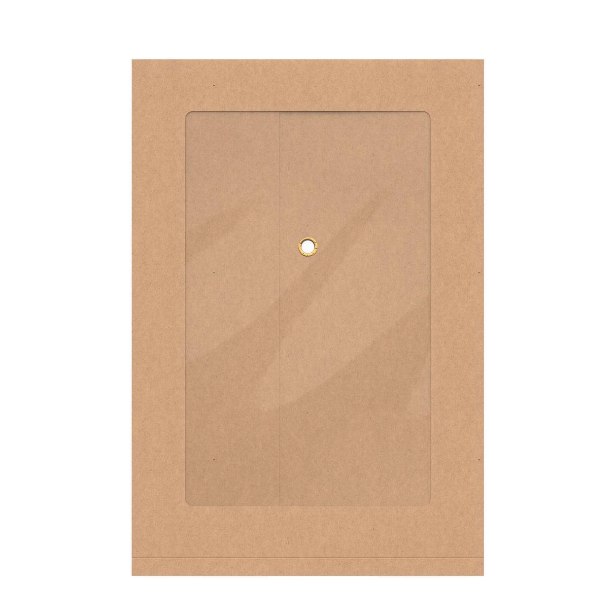 Enveloppes à soufflet à rondelle et ficelle avec fenêtre panoramique - Fermeture Japonaise