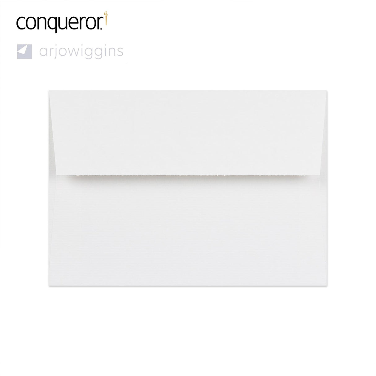 Enveloppe conqueror vergé blanc glacier 114x162 mm (C6)