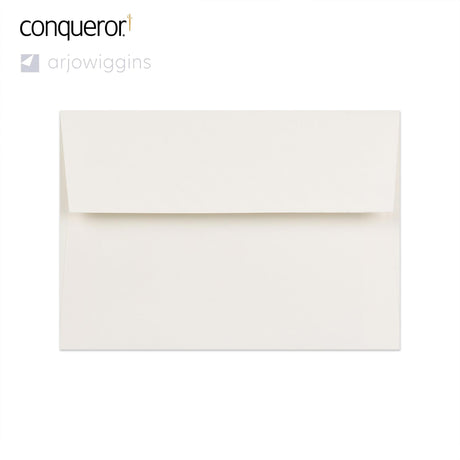 Enveloppe conqueror velin blanc Nacré 114x162 mm (C6)